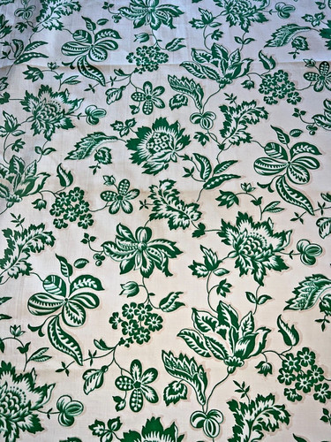 Ancien tissu coton romanex - tissu,