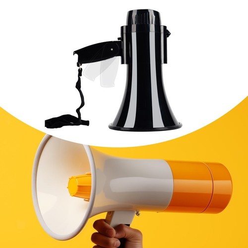 Mégaphone bullhorn avec - mégaphone,