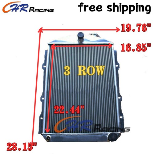 Aluminum radiator for chevy - aluminum,