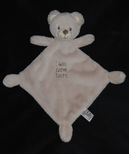 Doudou plat ours beige - plat,