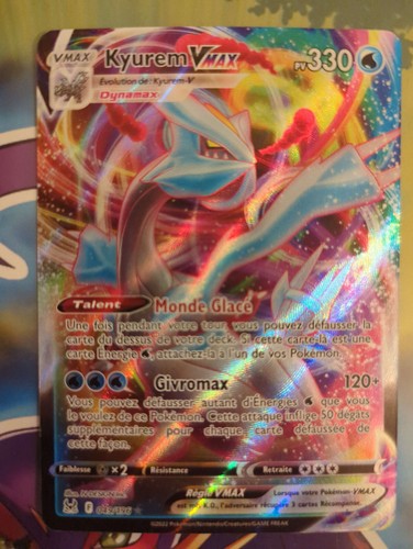 Carte pokémon kyurem vmax - carte,