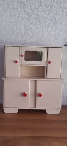 Meuble poupée cuisine - , ancien