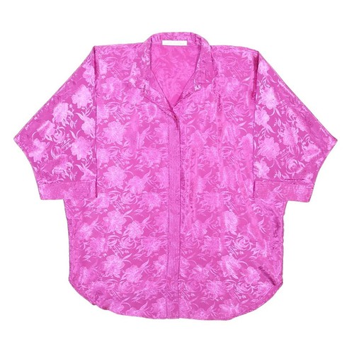 Chemisier femme imprimé rose - chemisier,