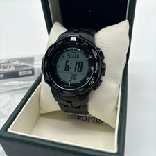 CASIO PROTREK PRW 3100FC 1JF Solar Radio Watch 56mm 47mm 16cm Band COMME NEUF