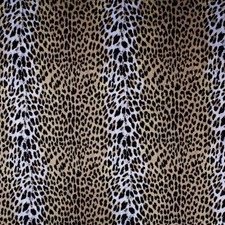 Tissu Léopard Marron Coton