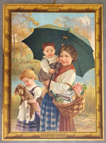 Panneau publicitaire époque - publicitaire, d'Époque