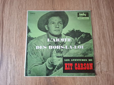 EP SERIE TV "KIT CARSON : L'ARMEE DES HORS LA LOI" 1958 FRENCH