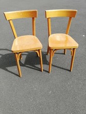 2 Chaises Baumann /chaises bistrot ancien/bar ancien/old bar chairs