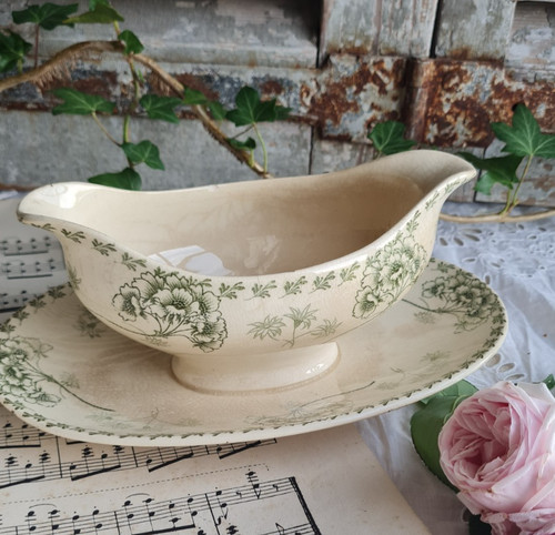 Ancienne sauciere terre de - terre,