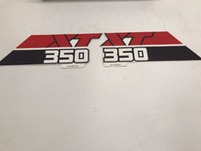 AUTOCOLLANTS DE RÉSERVOIR YAMAHA XT 350 1986 / STICKERS DE RÉSERVOIR 55V-2424...