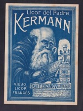Ancienne étiquette  Alcool