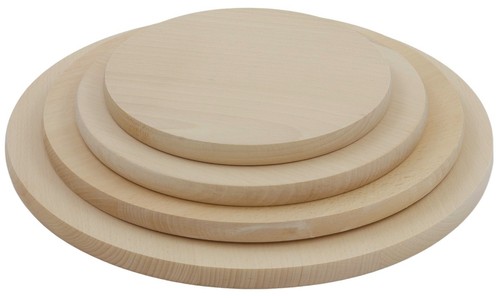 Set planches rondes - , bois
