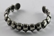 Bracelet Biker Tête De Mort