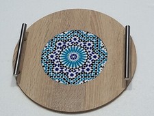Plateau en décor  mosaïque