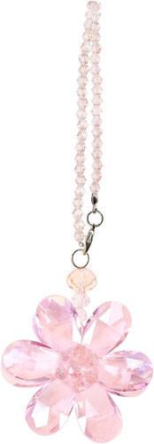 Attrape soleil rose cristal - rose, en