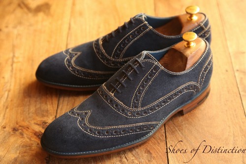 Chaussures homme barker bleu - barker,