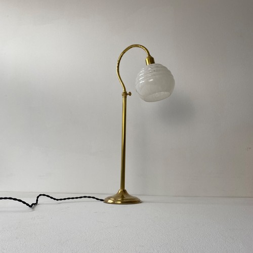 Ancienne lampe bureau col - lampe, de
