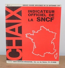 Chaix Indicateur officiel de