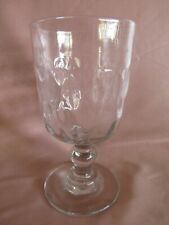 Ancien verre à eau en verre