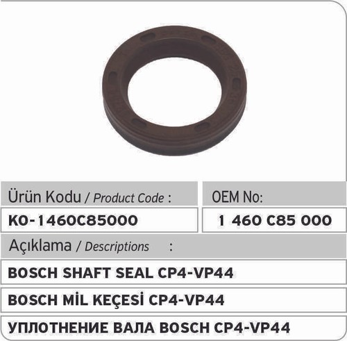 1460c85000 bosch shaft seal - 1460c85000,