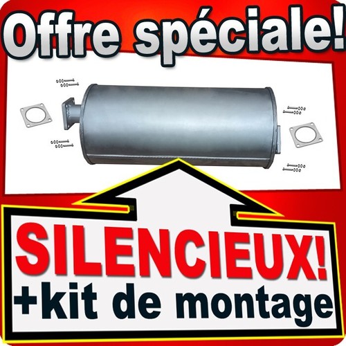 Silencieux intermédiaire pour - intermédiaire,