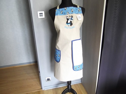 Tablier cuisine breton avec - tablier,