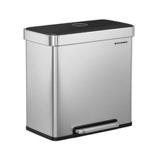 Poubelle de cuisine SONGMICS 2x30L avec tri des déchets