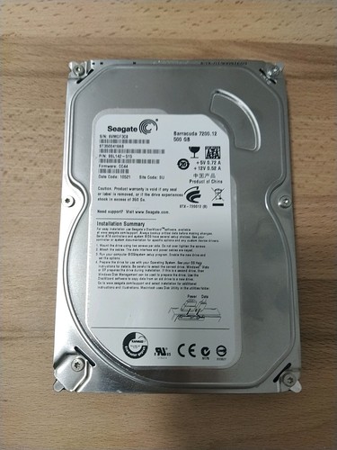 Disque dur sata 500 go - 3.5",