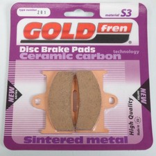 Plaquette de frein Gold Fren