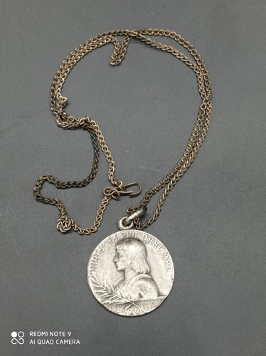 Ancien pendentif médaille - ancien,