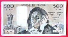 500 francs Pascal 5 / 1 / 1984 n°14