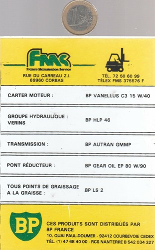 Autocollant automobile bp - autocollant.,