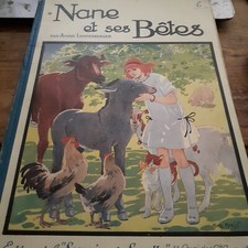 NANE et ses bêtes ANDRE LICHTENBERGER HENRY MORIN gautier-languereau 1925