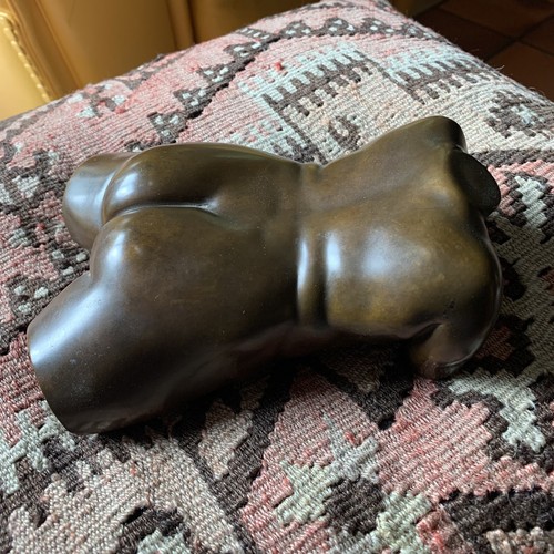 Bronze femme nue pierre - nue,