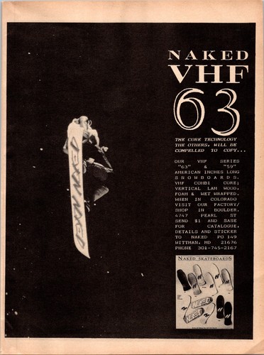 1990 naked skateboards - •,