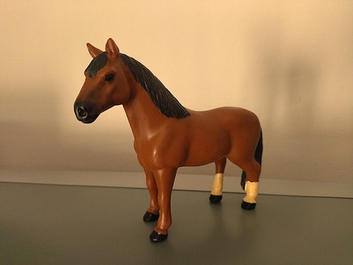 Ancienne figurine cheval - ancienne,