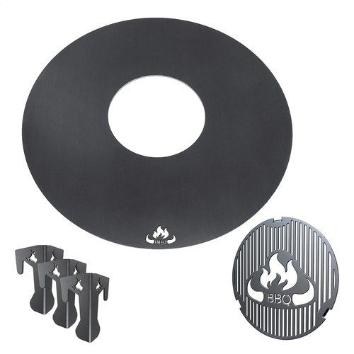 Grill set teilig grillring - set,