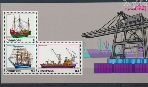Timbres singapour 1972 bloc - timbres, mi