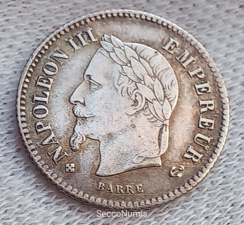 Napoléon iii centimes - 20,