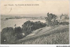 AMCP2-0212-13 - MARSEILLE - Vue d'ensemble des bassins de la Joliette