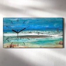 Horloge décorative sur toile