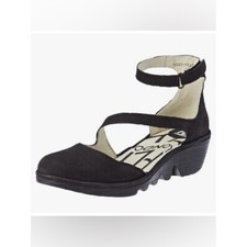 Fly London Piat Leather Wedges