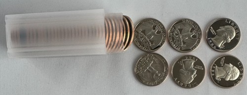 1986 clad proof washington - clad,