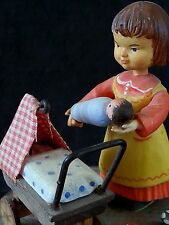 Vintage Anri hand carved "Peg