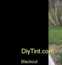 Black out glass - , window