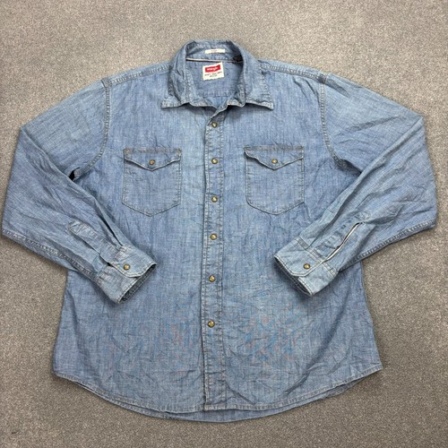 Chemise denim wrangler - en,