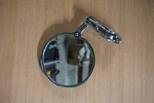 Rétroviseur moto rond chromé