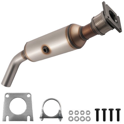 Catalytic converter with flex - with,