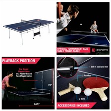 Ping Pong Table Official Size