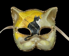 Masque de Venise Chat Ombrelle